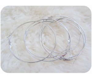 Ohrringe Creolen silber